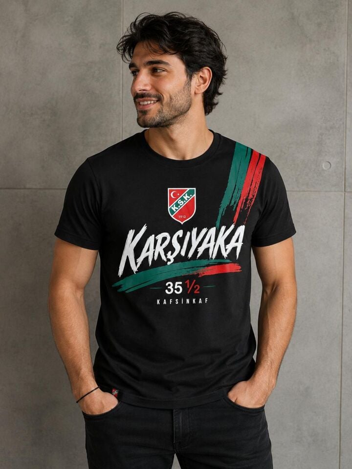 KARŞIYAKA 35 1/2 KAFSİNKAF T-SHIRT