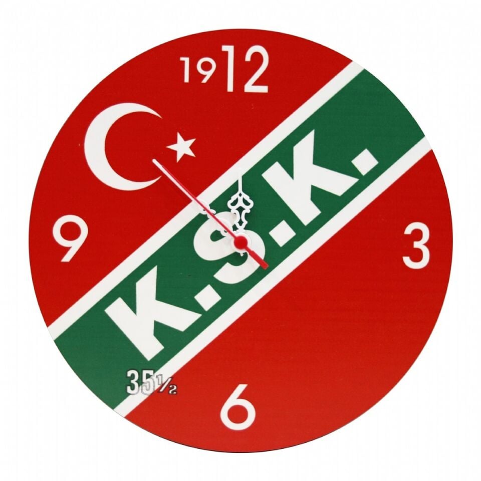 ARMA  D AHŞAP DUVAR SAATİ