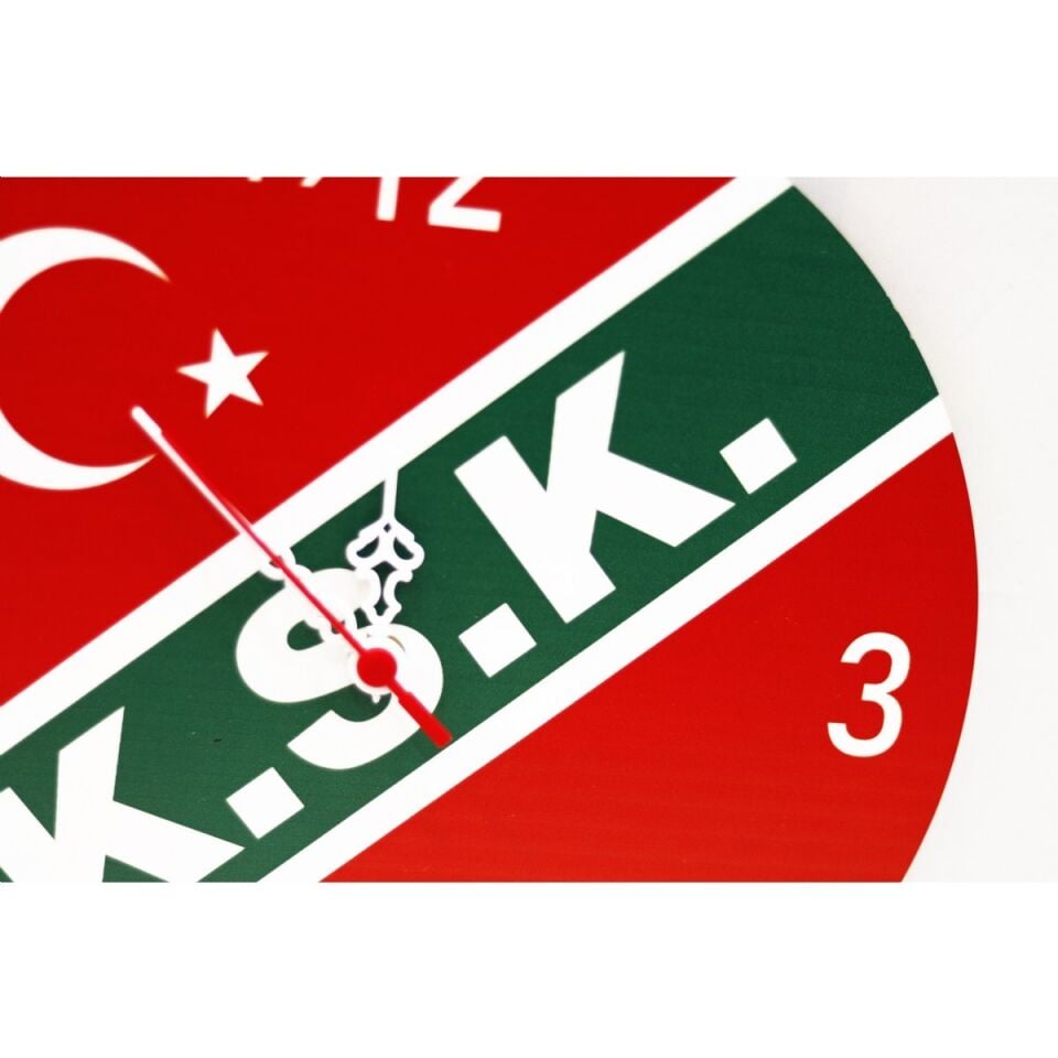 ARMA  D AHŞAP DUVAR SAATİ