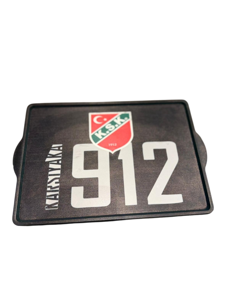 1912 KSK SİYAH 27X19 CM TEPSİ