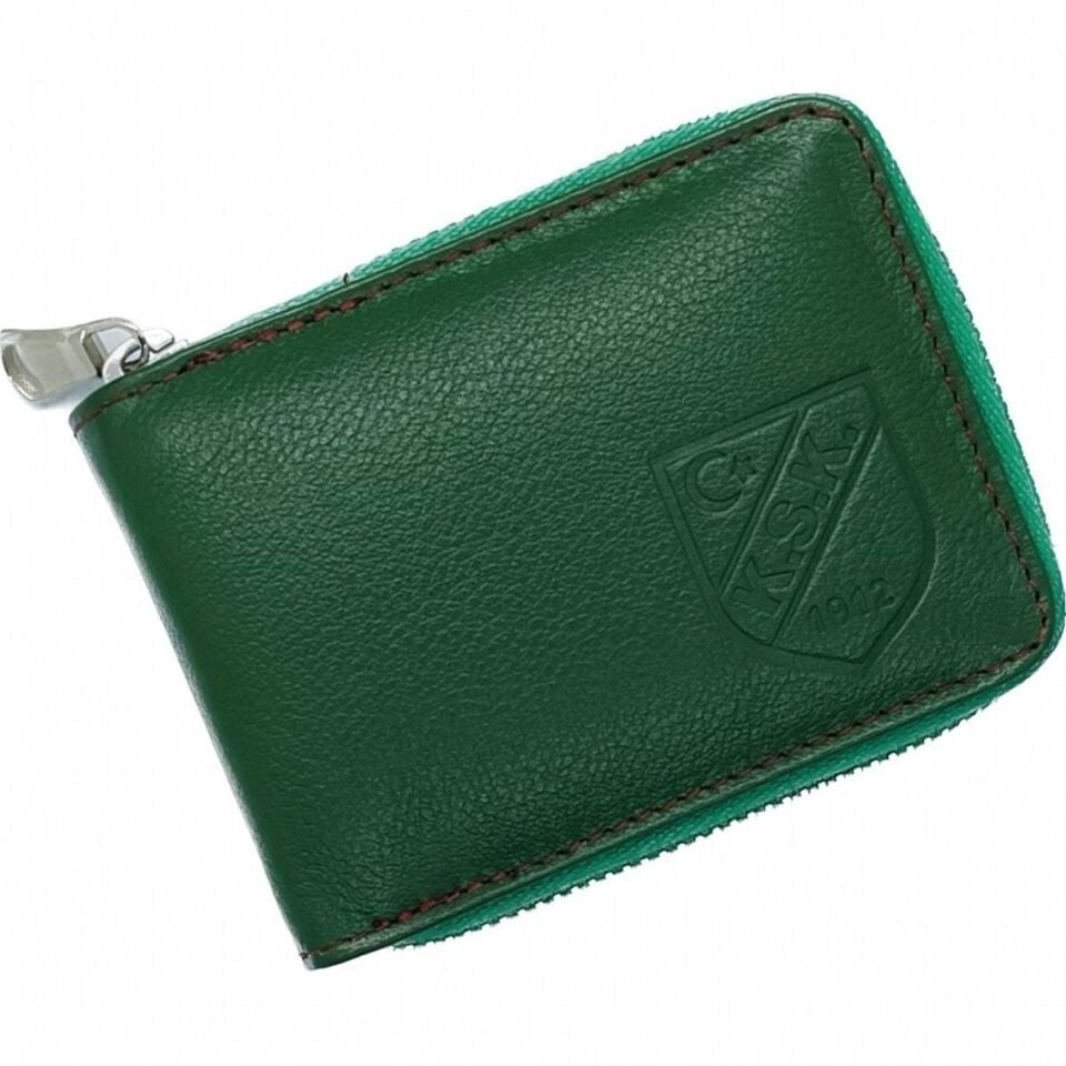 FERMUARLI BOL KARTLIK HAKİKİ DERİ CÜZDAN