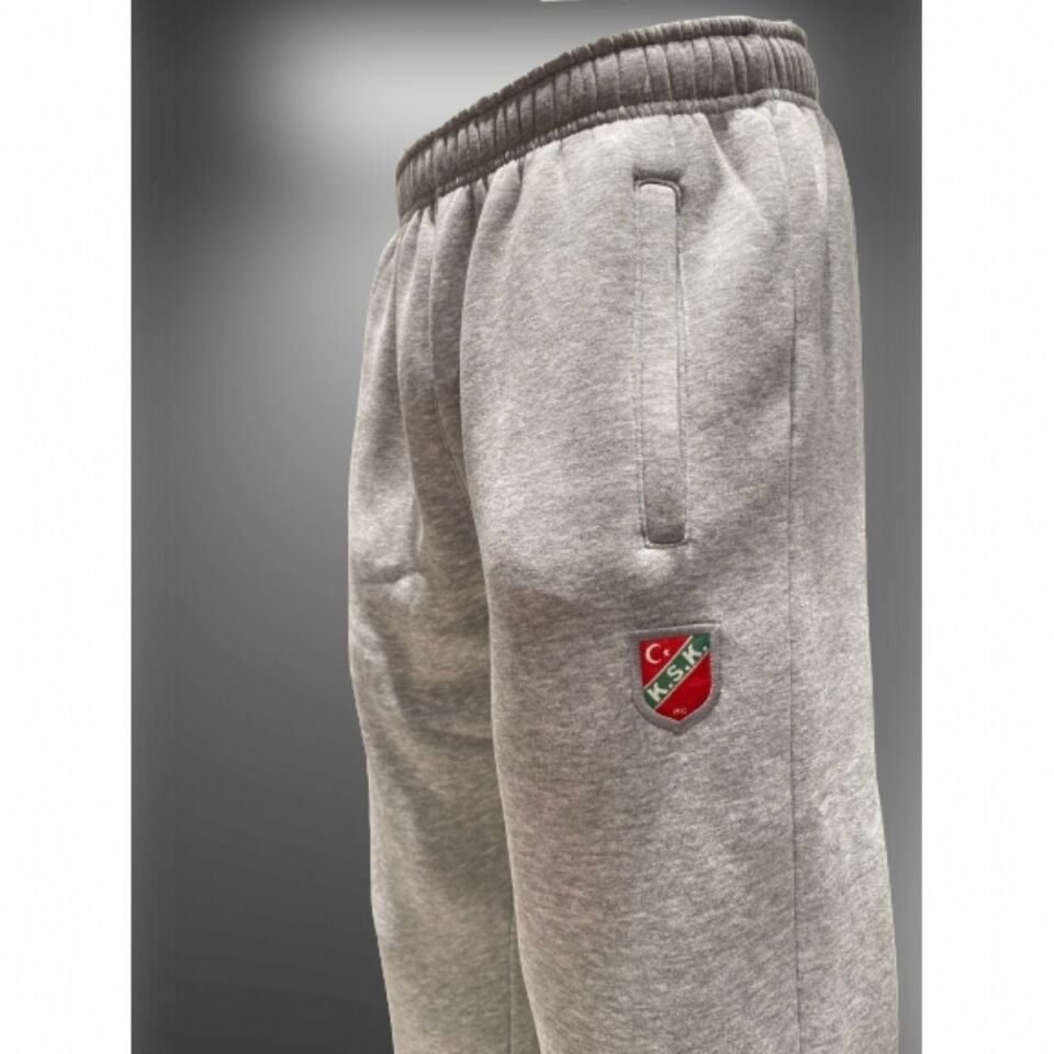 KSK LOGO  GRİ PAMUKLU TEK ALT XXL