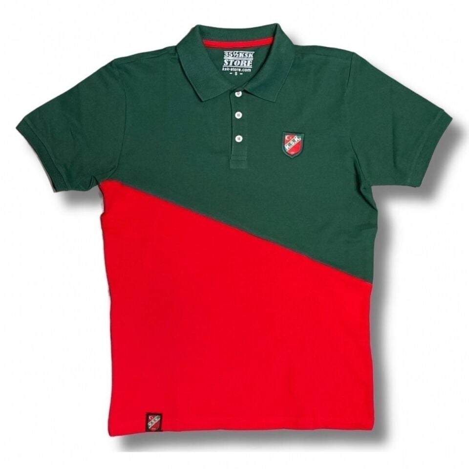 YEŞİL KIRMIZI EFSANE POLO T-SHIRT..