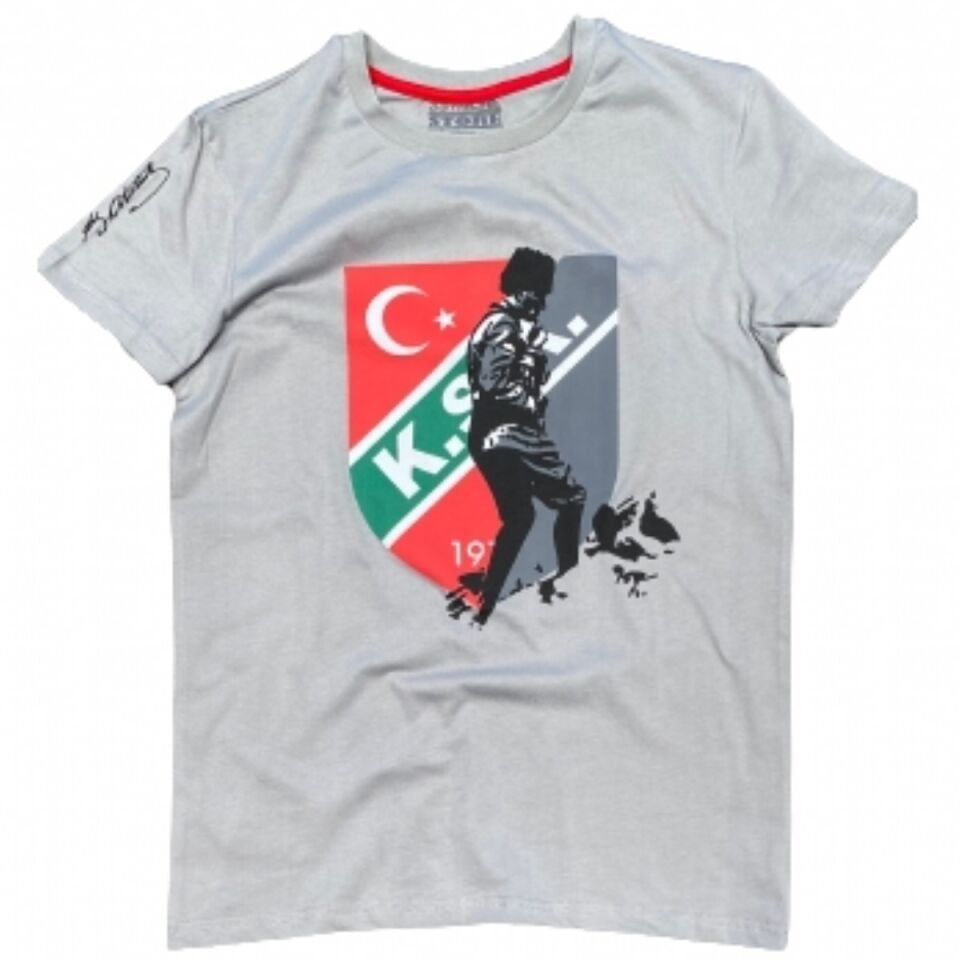 BAŞKOMUTAN ATATÜRK GRİ 4XL