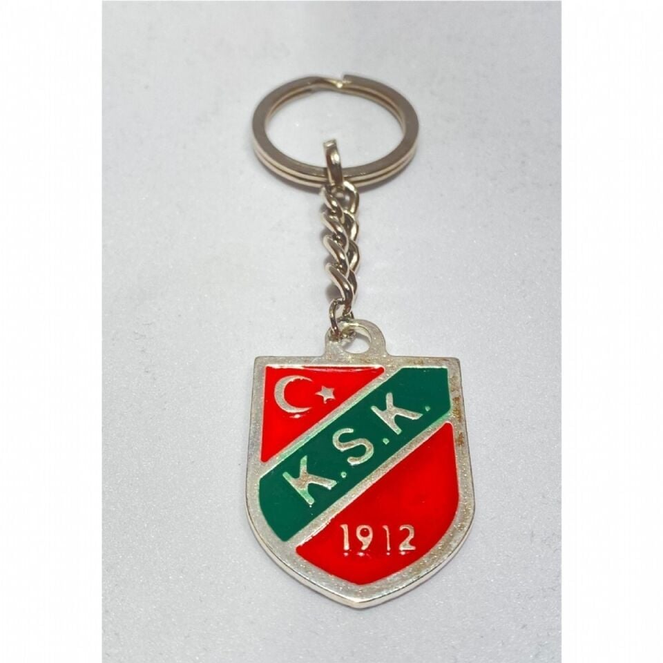 KSK LOGO  METAL ANAHTARLIK-GÜMÜŞ