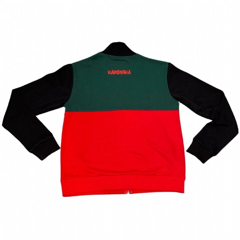 DİK YAKA YEŞİL-KIRMIZI 3XL