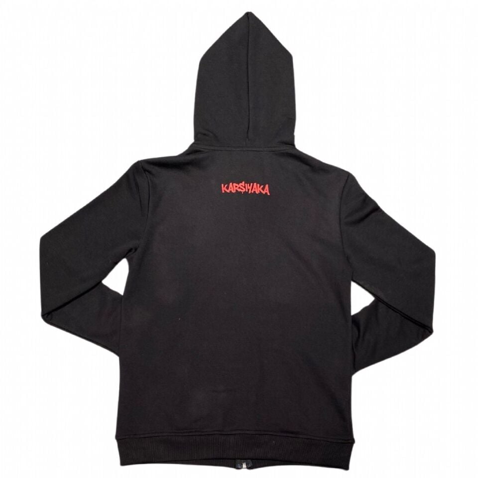 SİYAH FERMUARLI SWEAT XXL