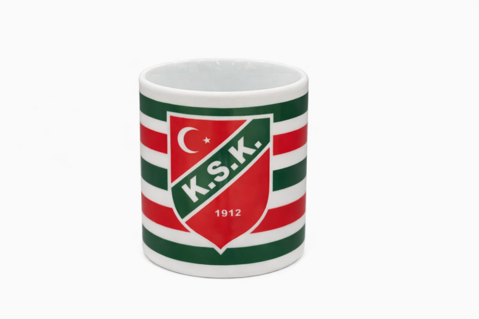 ÇİZGİLİ ARMA PORSELEN MUG