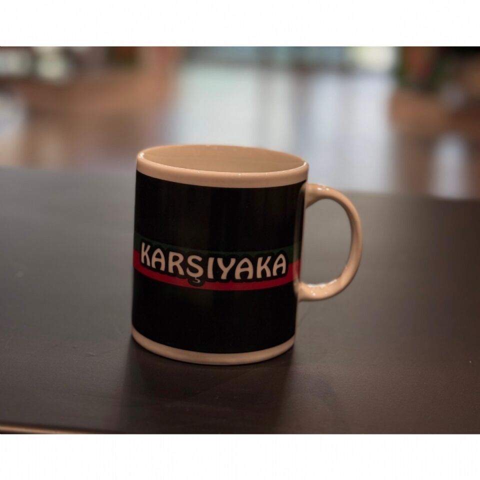LOGO KARŞIYAKA SİYAH MUG
