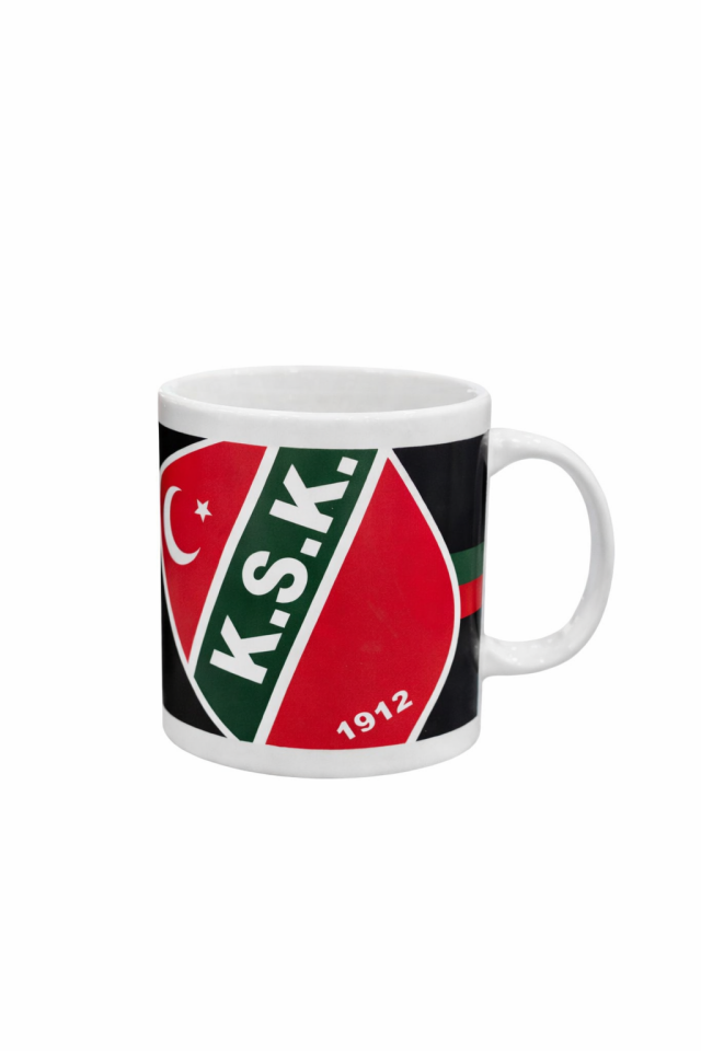 LOGO KARŞIYAKA SİYAH PORSELEN MUG