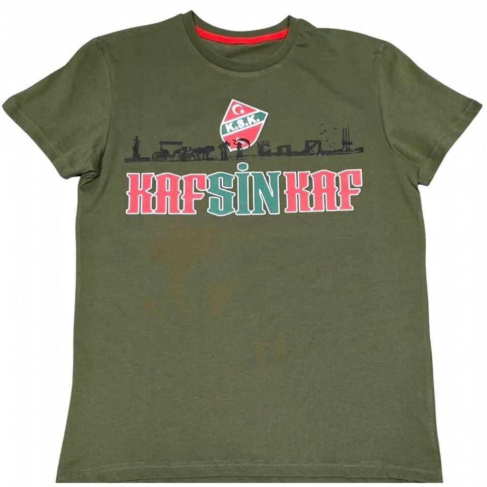 SEMT EFSANE T-SHIRT YEŞİL 4XL