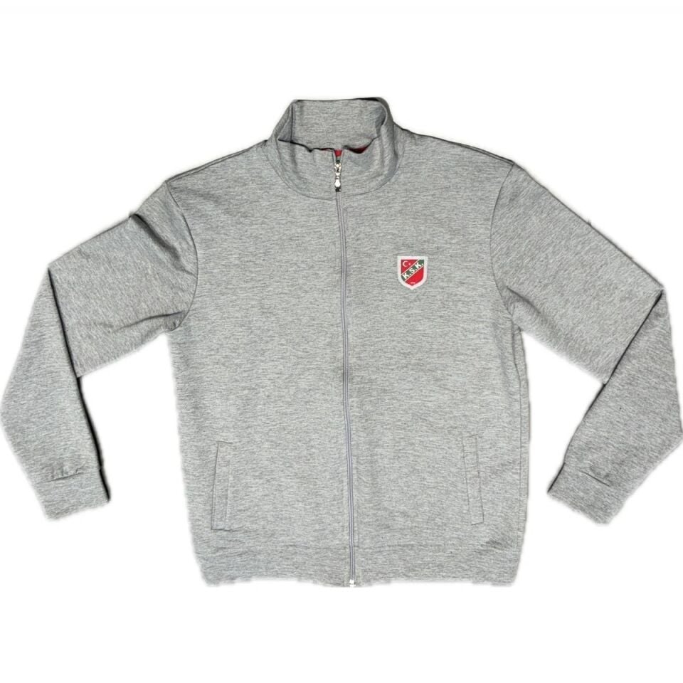 DİK YAKA GRİ CEKET XXL