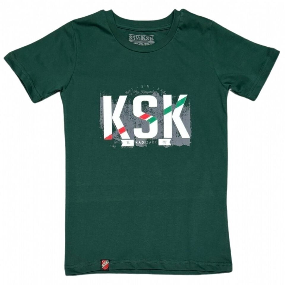 KADIZADE KSK T-SHİRT YEŞİL Ç,