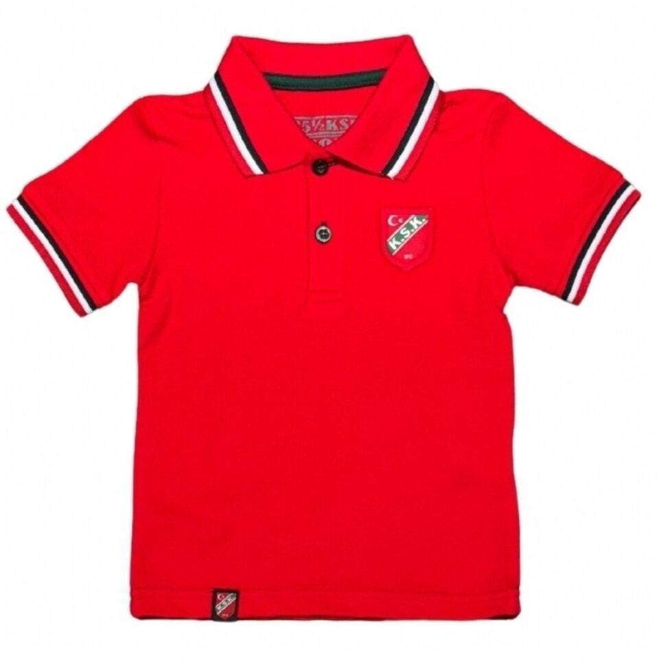 KIRMIZI POLO YAKA Ç.