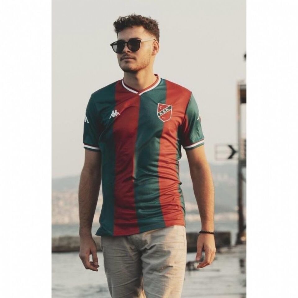 KARŞIYAKA 2024/25 KAPPA ÇUBUKLU FORMA 4XL