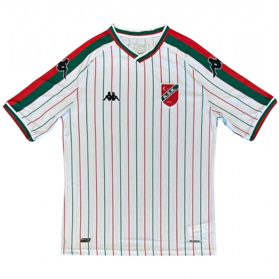 KARŞIYAKA 2024/25 KAPPA İNCE ÇUBUKLU FORMA XS