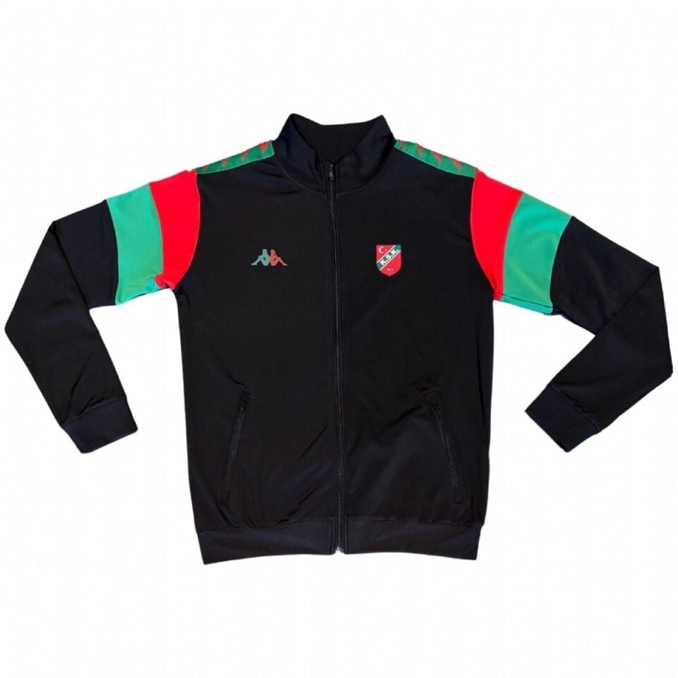 KAPPA RAŞEL FERMUARLI SWEAT SİYAH 4XL