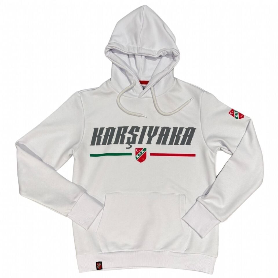 KARŞIYAKA TRİBÜN SWEATSHIRT BEYAZ 4XL