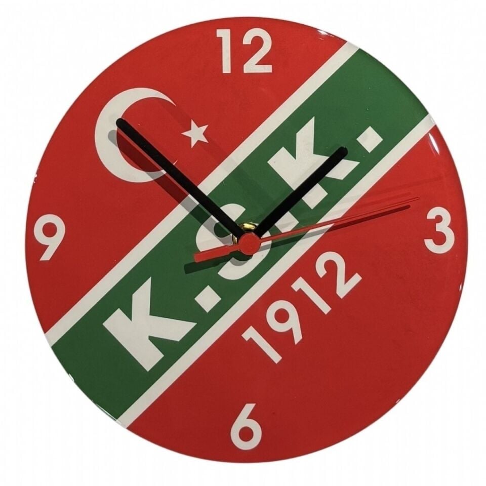 LOGO YUVARLAK DUVAR SAATİ 20cmx20cm Y1