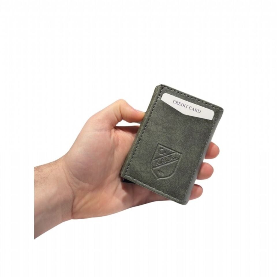 KSK HAKİ UNİSEX MEKANİZMALI CÜZDAN