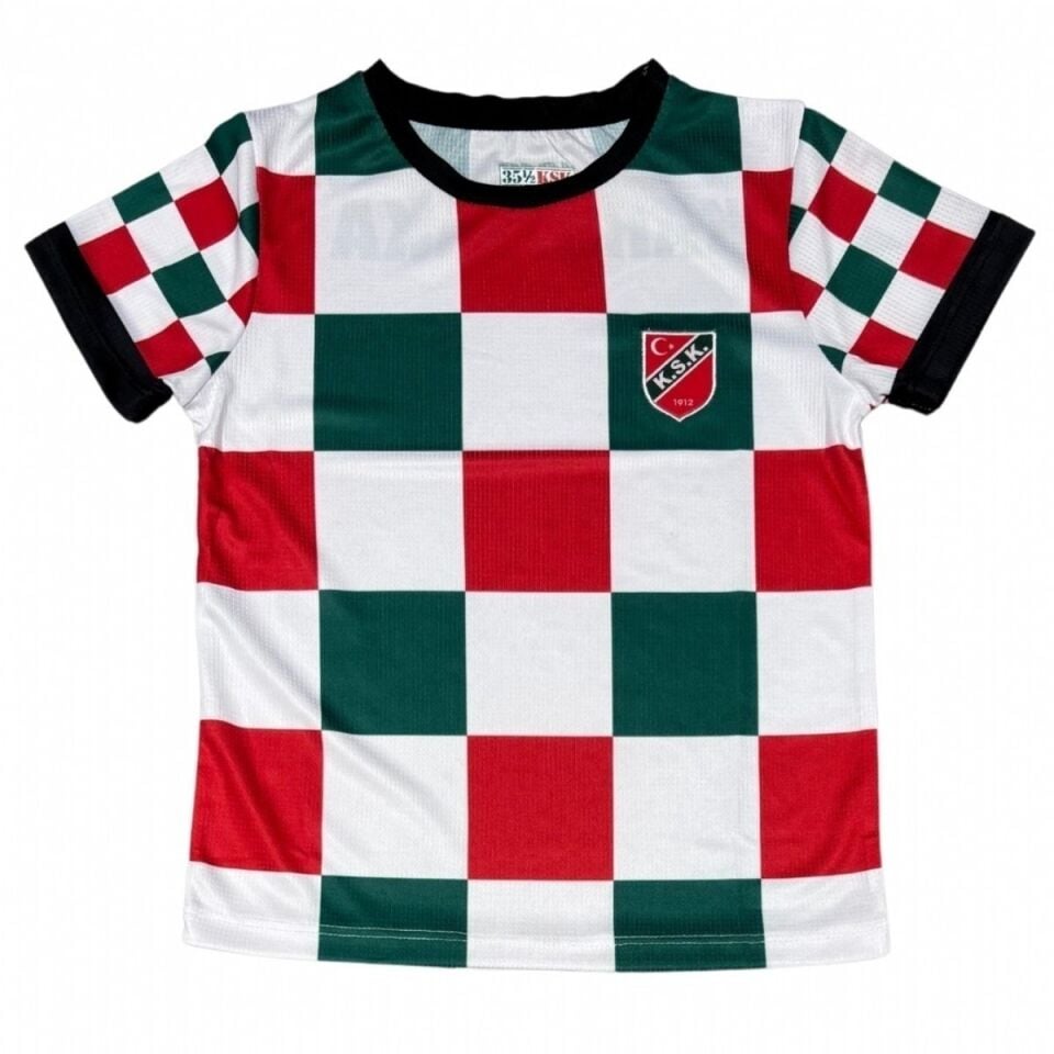 KARŞIYAKA DAMALI TARAFTAR FUTBOL FORMA Ç, 140