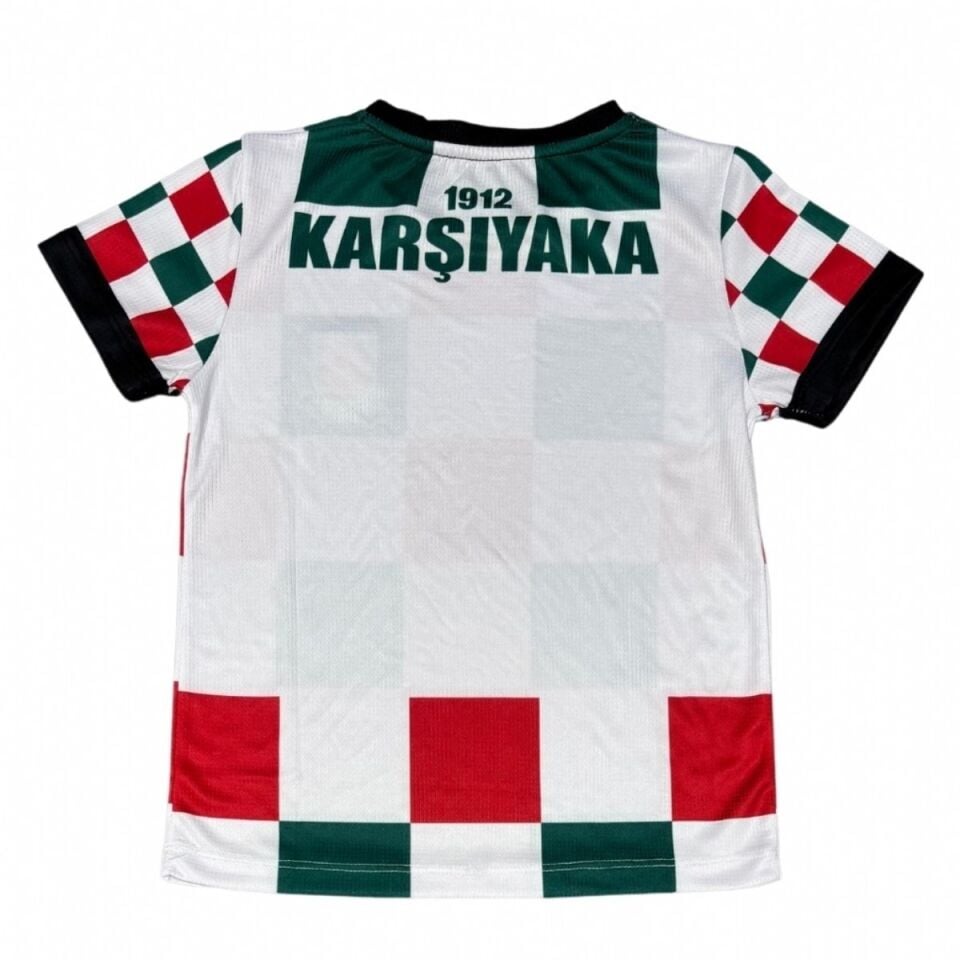 KARŞIYAKA DAMALI TARAFTAR FUTBOL FORMA Ç, 140