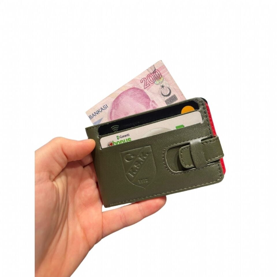 HAKİ KSK HAKİKİ DERİ KARTLIK CÜZDAN 4
