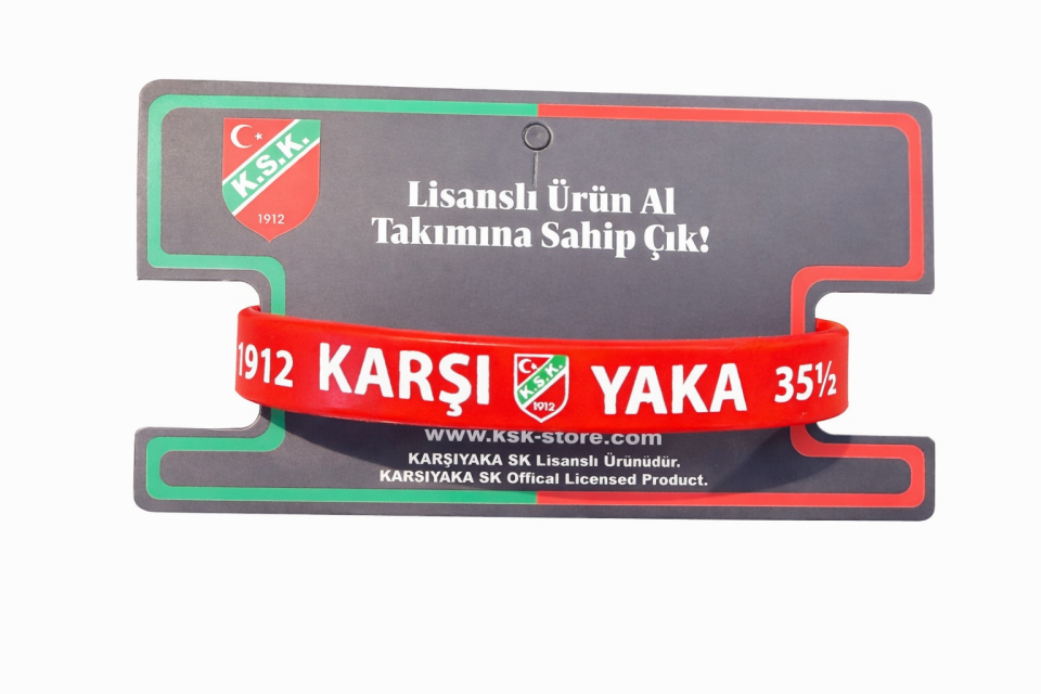 KARŞIYAKA 1912 SİLİKON BİLEKLİK K.