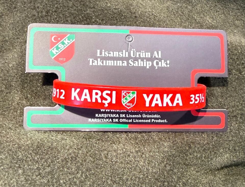 KARŞIYAKA 1912 SİLİKON BİLEKLİK K.