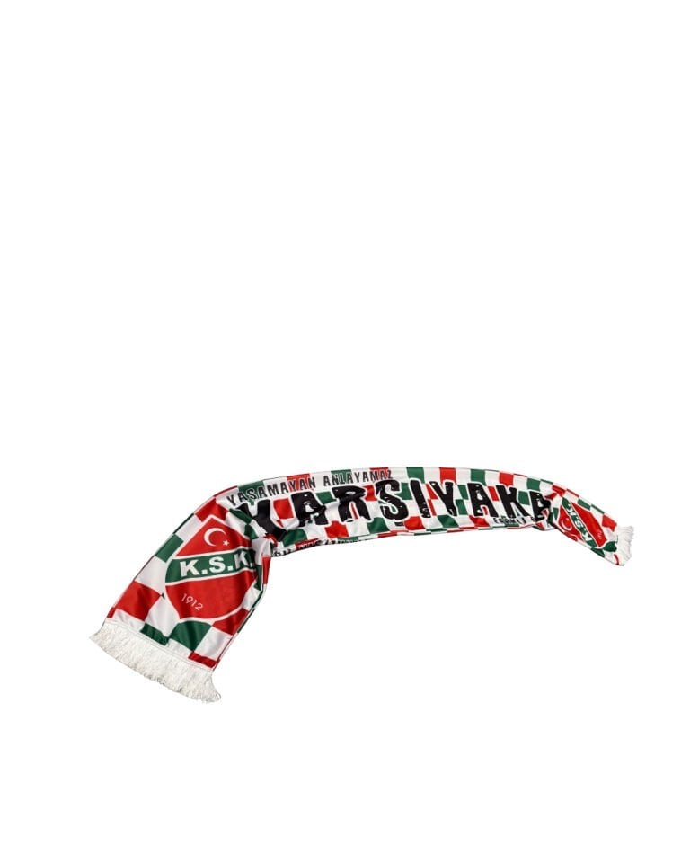 DAMALI BEYAZ İPEK ŞAL ATKI