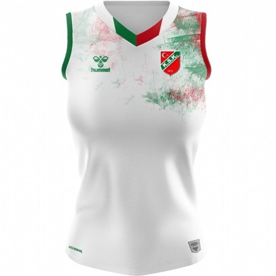 KARŞIYAKA BEYAZ VOLEYBOL FORMA XXL