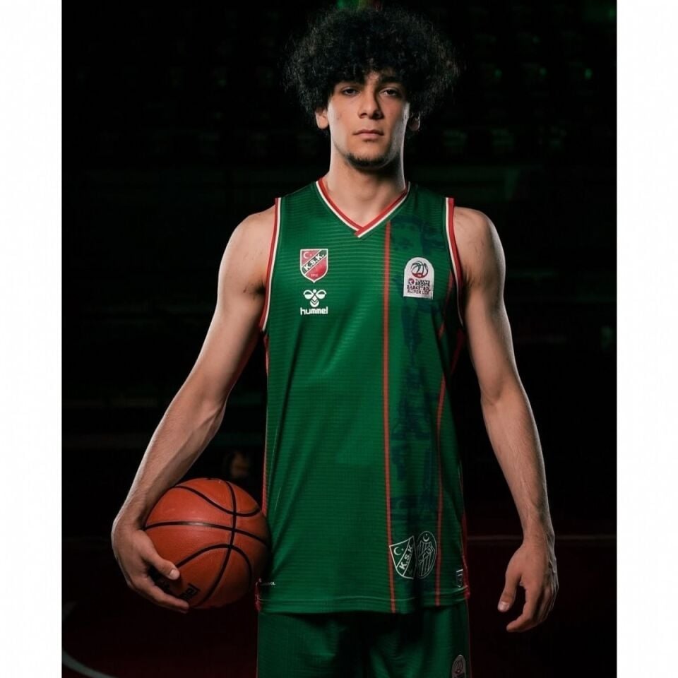 KARŞIYAKA BASKETBOL 2025/26 HUMMEL YEŞİL ZÜBEYDE ANA FORMA XXL