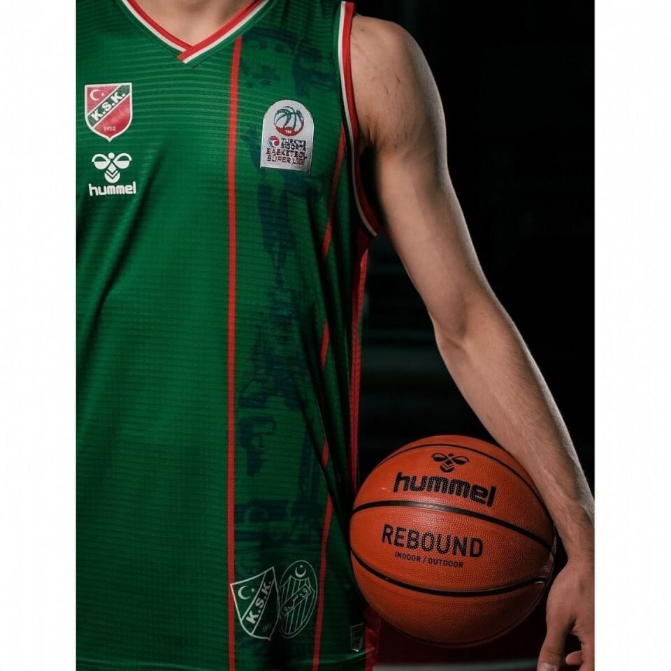 KARŞIYAKA BASKETBOL 2025/26 HUMMEL YEŞİL ZÜBEYDE ANA FORMA XXL