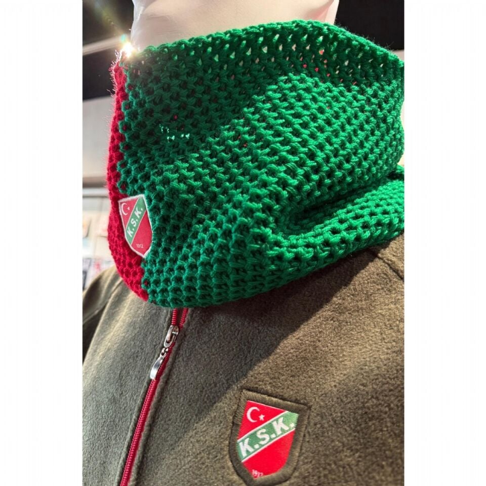 KSK LOGO ÖRME BOYUNLUK TRİKO 1