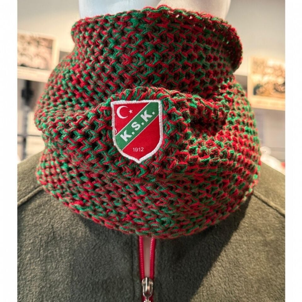 KSK LOGO ÖRME BOYUNLUK TRİKO 2