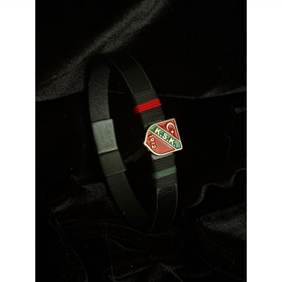 HAKİKİ DERİ LOGO BİLEKLİK 22cm