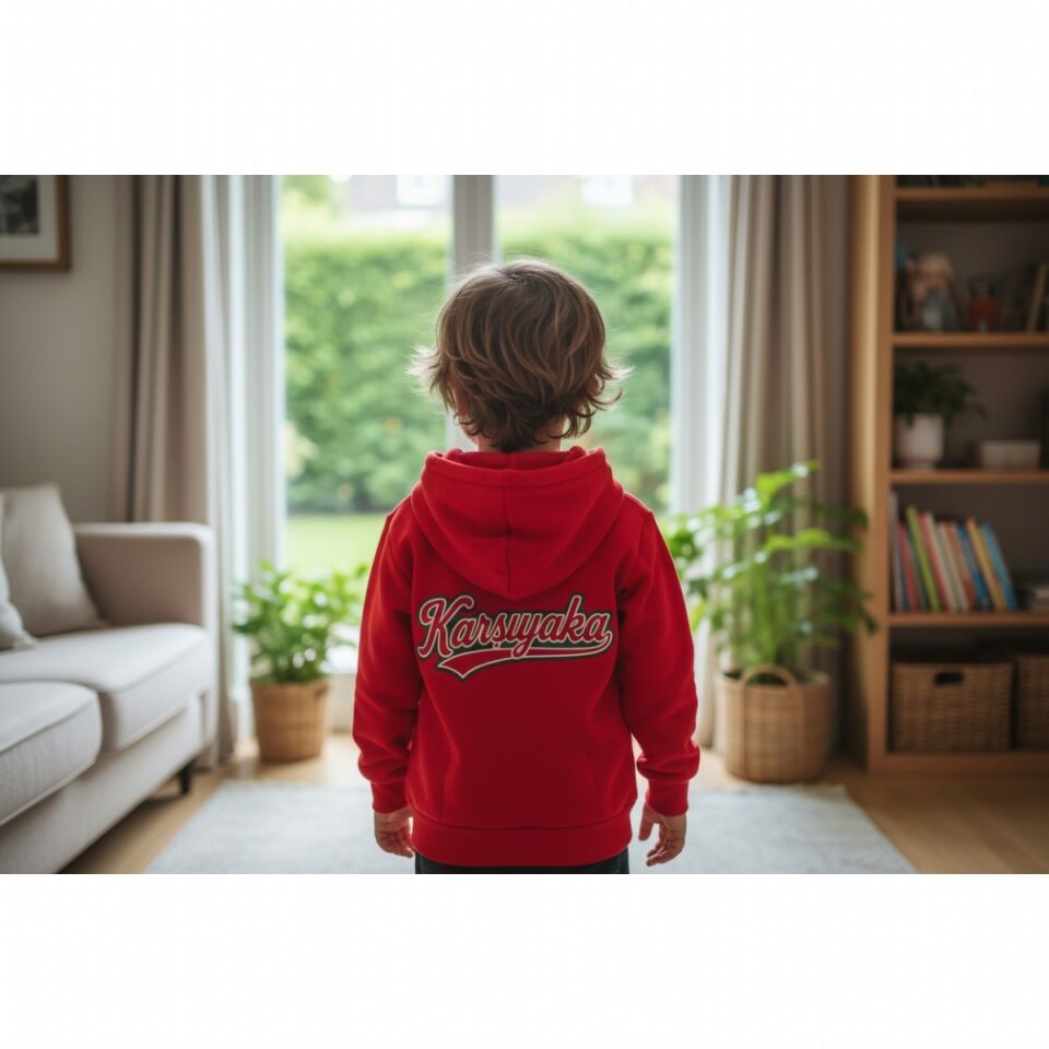 KARŞIYAKA PAMUKLU FERMUARLI ÇOCUK CEKET K. 176