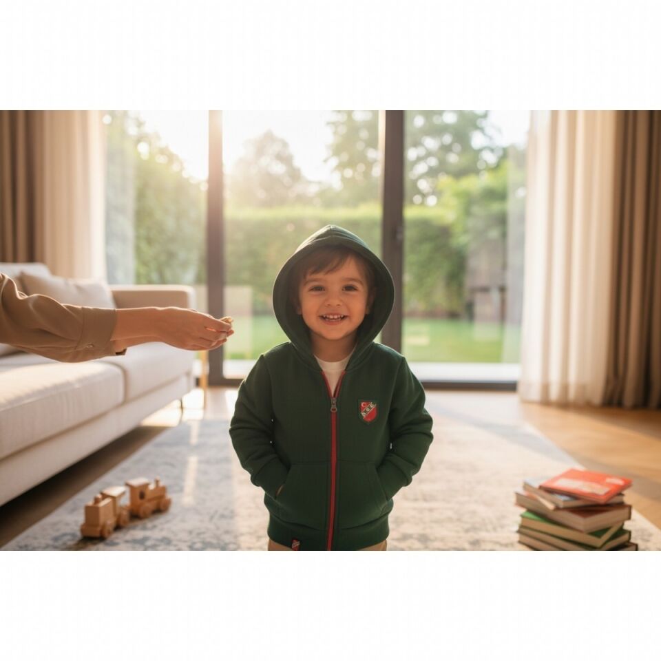 KARŞIYAKA PAMUKLU FERMUARLI ÇOCUK CEKET Y. 176