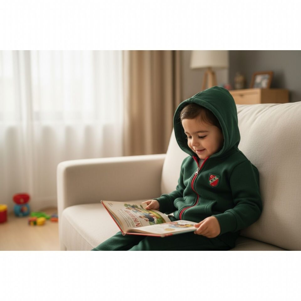 KARŞIYAKA PAMUKLU FERMUARLI ÇOCUK CEKET Y. 176