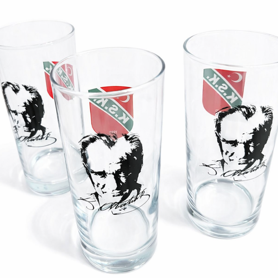 ATA LOGO İKİLİ RAKI BARDAĞI