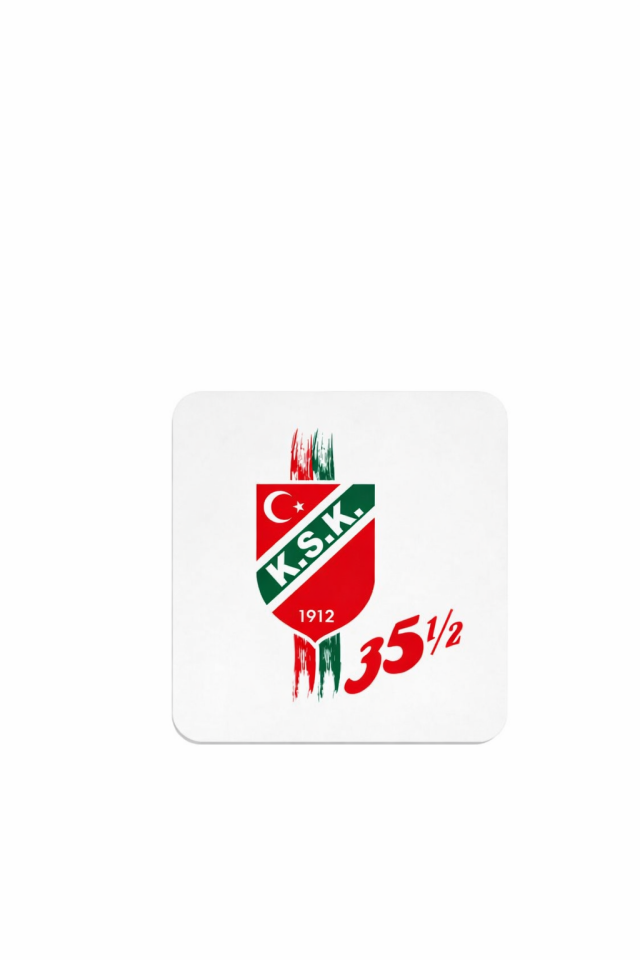 BEYAZ LOGO 35 1/2 BARDAK ALTLIĞI