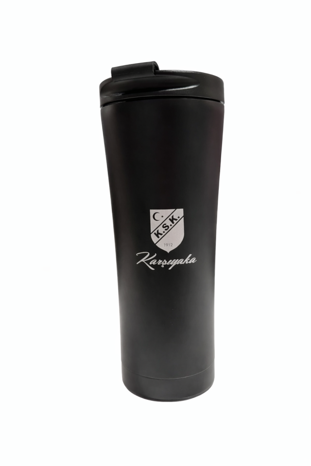 KARŞIYAKA LOGO ÇELİK SIZDIRMAZ TERMOS 0.5L
